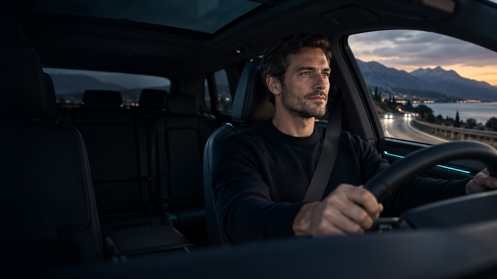 Driver monitored by FaceMed physiological sensing technology